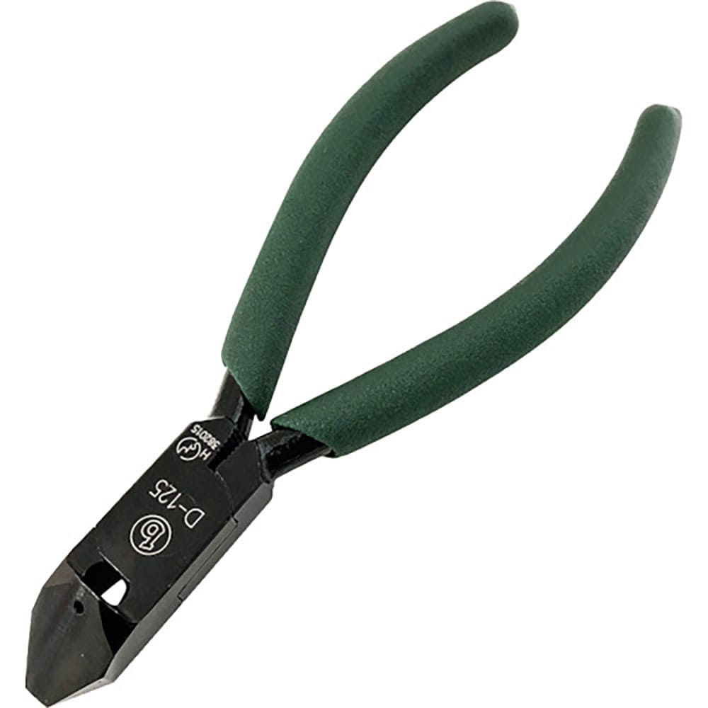 ベストツール　マルビー　カチオン電着塗装仕様　斜ニッパー（ビニールグリップ付）１２５ｍｍ　Ｄ－１２＿