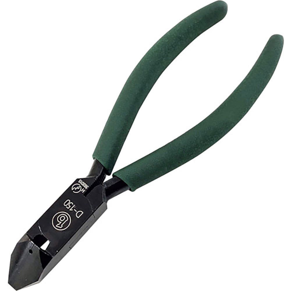 ベストツール　マルビー　カチオン電着塗装仕様　斜ニッパー（ビニールグリップ付）１５０ｍｍ　Ｄ－１５＿