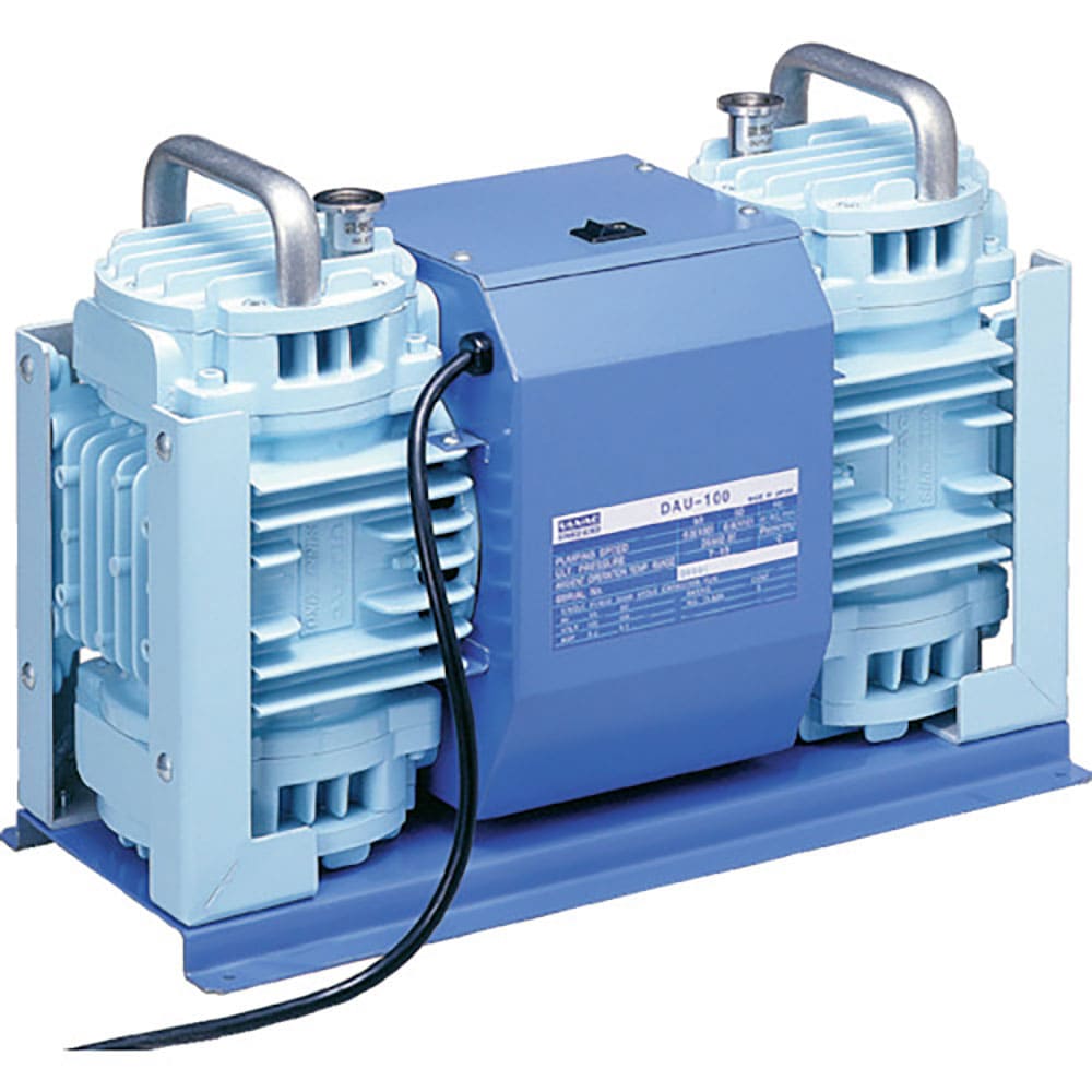 ＵＬＶＡＣ　単相１００Ｖ　ダイアフラム型ドライ真空ポンプ　ＤＡＵ－１００　　（コウシンクウガタ）＿