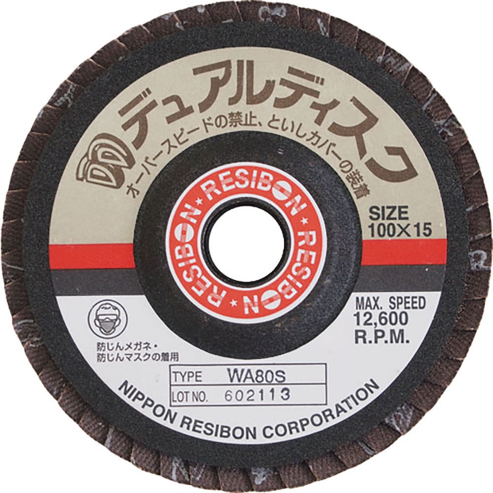 レヂボン　デュアルディスクＤＤ　１００×１５　ＷＡ１００Ｓ　ＤＤ１００－ＷＡ１００＿