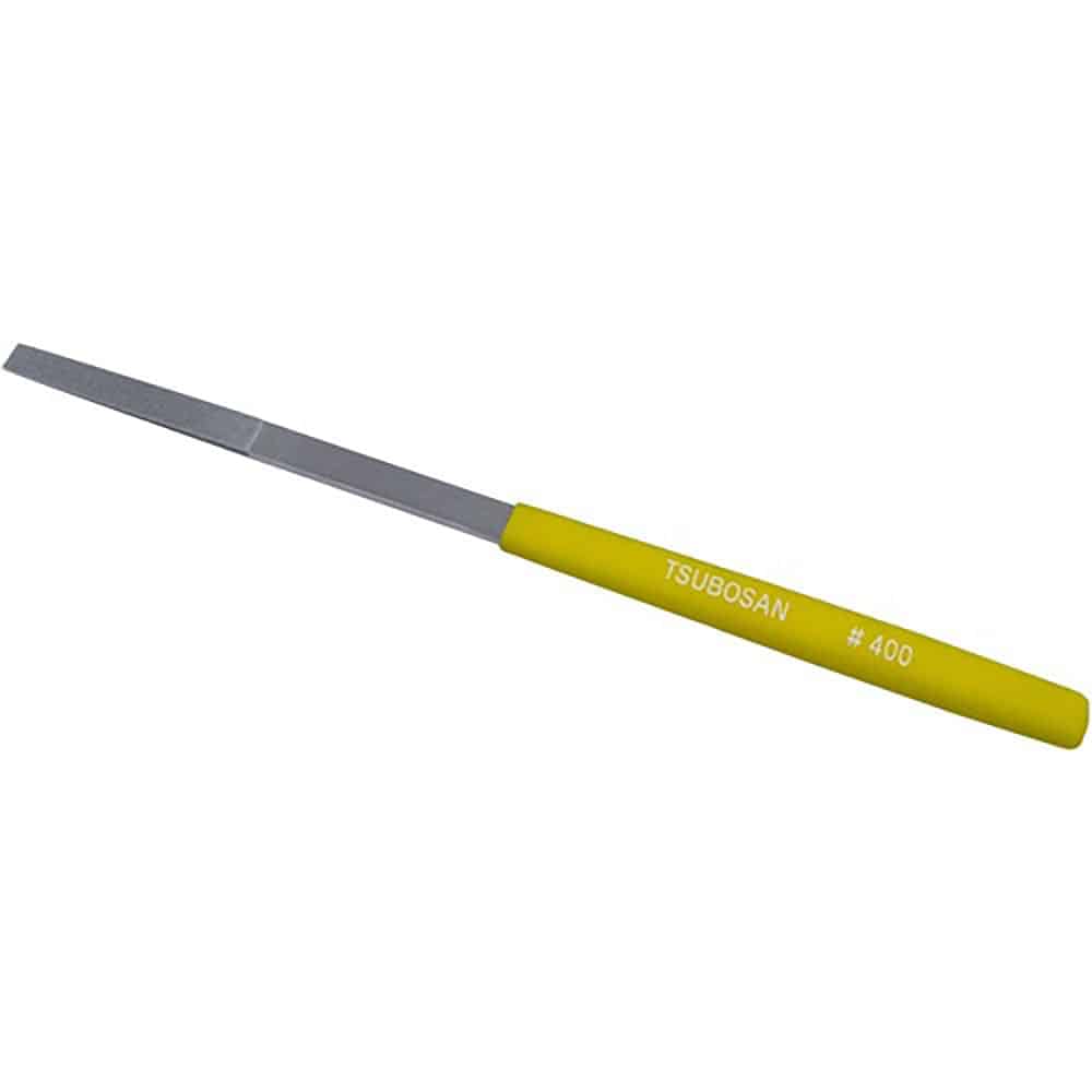 ツボサン　ダイヤモンドヤスリ　Ｋ－１０　平テーパー　　＃４００　ＤＫＨＩ１０４Ｔ＿