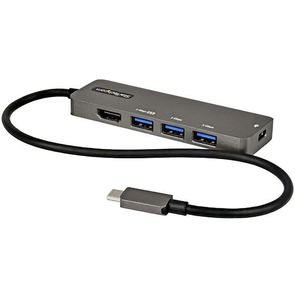 ＳｔａｒＴｅｃｈ　マルチポートアダプター／ＵＳＢ－Ｃ／シングルモニター／４Ｋ６０Ｈｚ　ＨＤＭＩ／１＿
