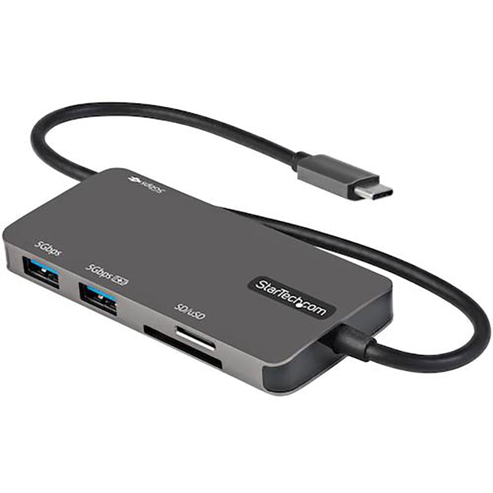 ＳｔａｒＴｅｃｈ　ドッキングステーション／ＵＳＢ－Ｃ／４Ｋ　ＨＤＭＩ／１００ＷＰＤ／ＵＳＢハブ／カ＿