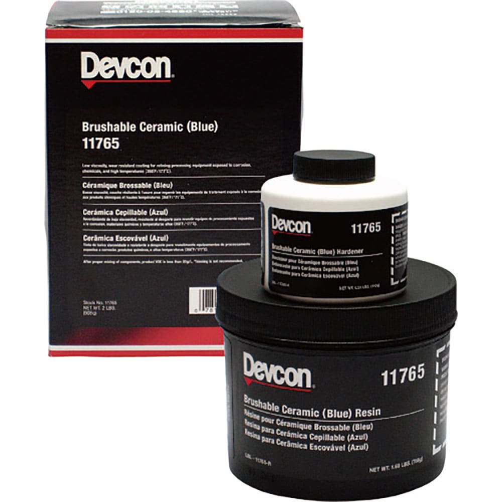 ＤＥＶＣＯＮ　耐蝕・耐摩耗補修剤　ブラッシャブルセラミック青　２ｌｂ　ＤＶ１１７６５＿