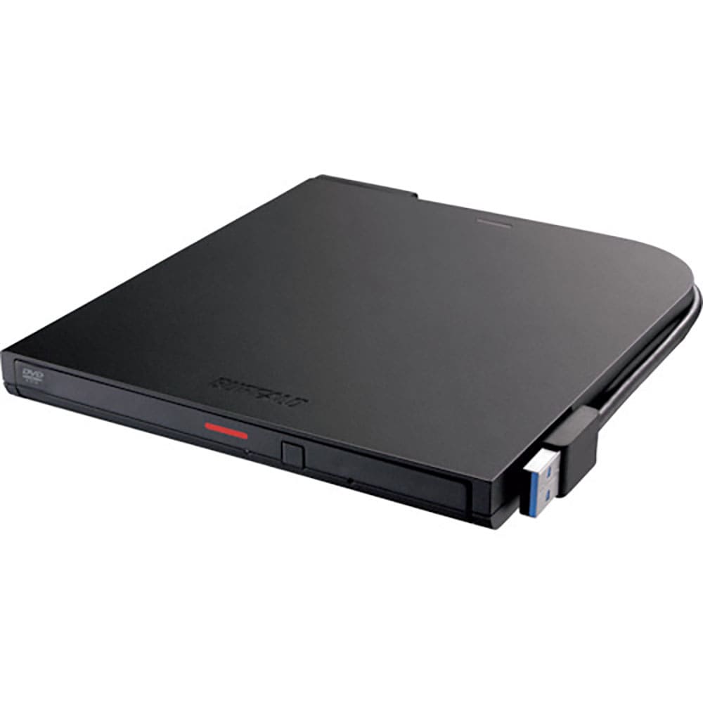 ＢＵＦＦＡＬＯ　ＵＳＢ３．２（Ｇｅｎ１）対応ポータブルＤＶＤ－ＲＯＭドライブ　読込専用モデル　ＤＶ＿