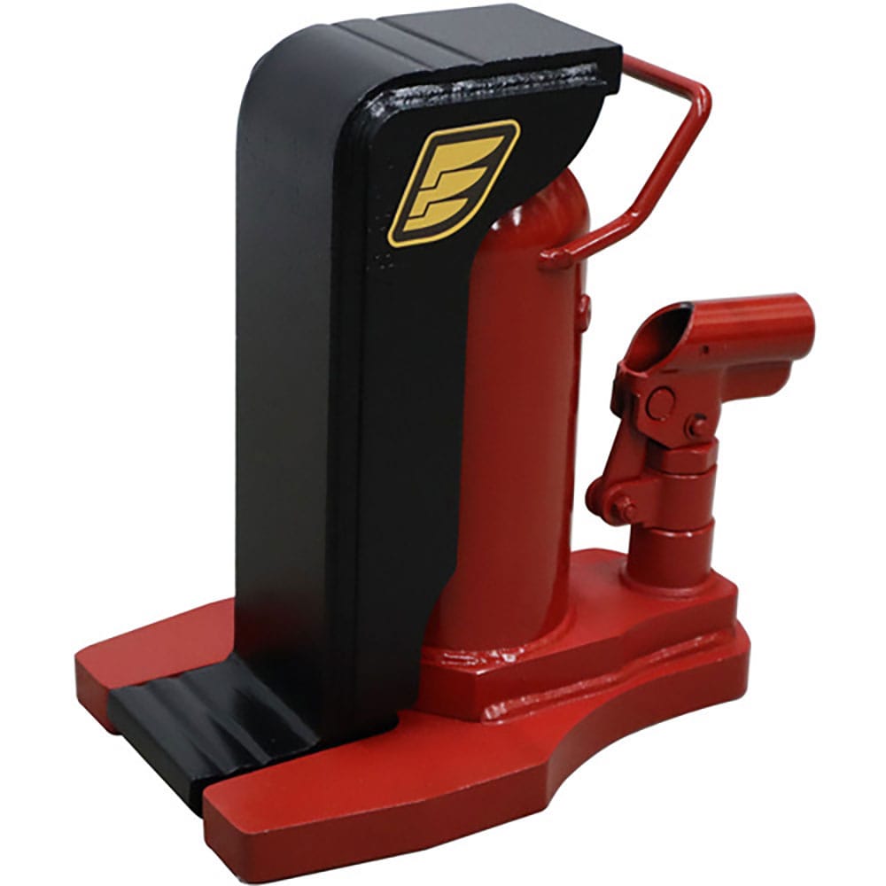 イーグル　レバー回転・安全弁付爪つきジャッキ　爪能力５ｔ　Ｅ－１００＿