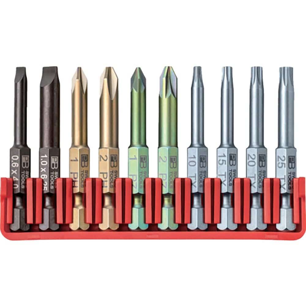 ＰＢスイスツールズ　Ｅ６－７０２ビットブロックセット　Ｅ６．７０２ＣＮ＿