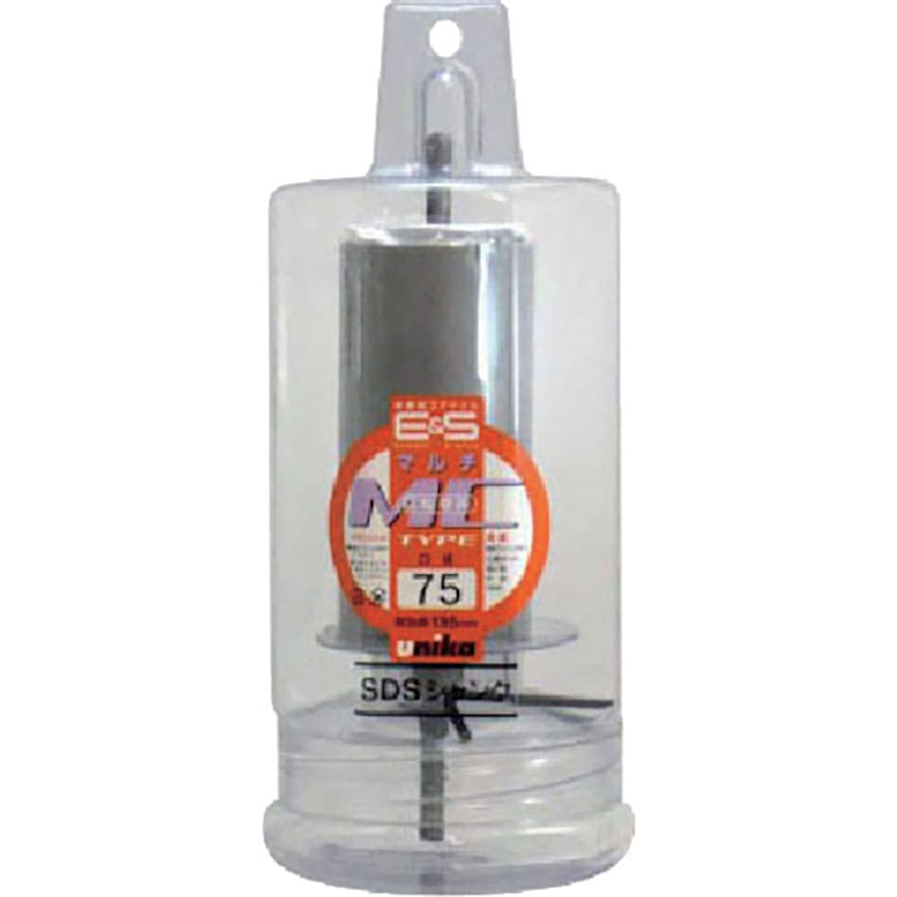 ＵＮＩＫＡ　ＥＳコアドリル　マルチ７５ｍｍ　ＳＤＳシャンク　ＥＳ－Ｍ７５ＳＤＳ＿