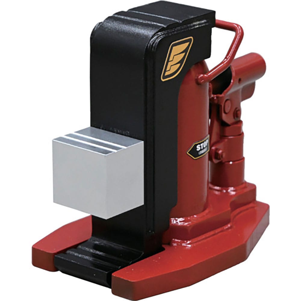 イーグル　爪付ジャッキ　アタッチメントタイプ２段式爪つきジャッキ　安全弁付　１．５ｔ　ＥＷ－０６０＿