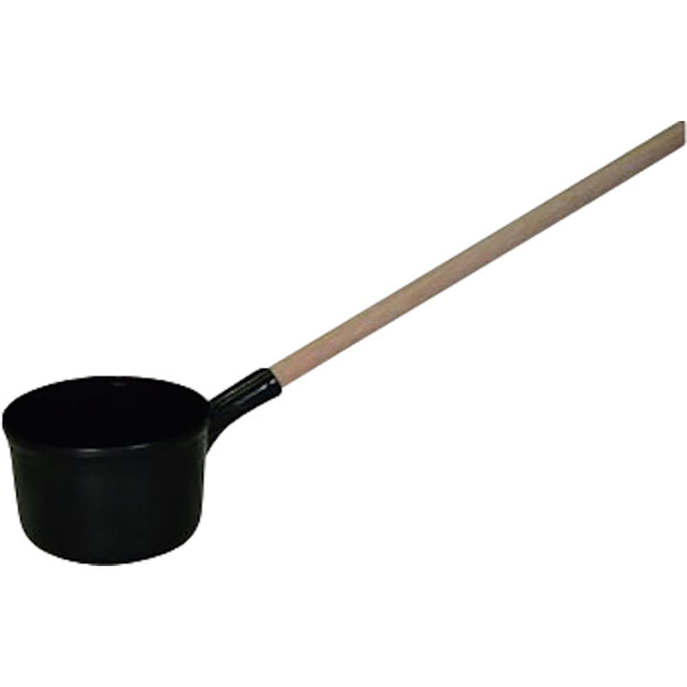 ＹＡＺＡＫＩ　万能ビシャク　柄付　ＦＬ－３８　ブラック　ＦＬ３８＿