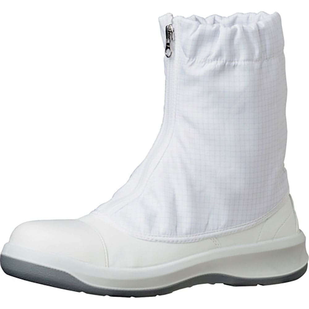 ミドリ安全　トウガード付　静電安全靴　ＧＣＲ１２００　フルＣＡＰ　ハーフ　ホワイト　２９ｃｍ　ＧＣ＿