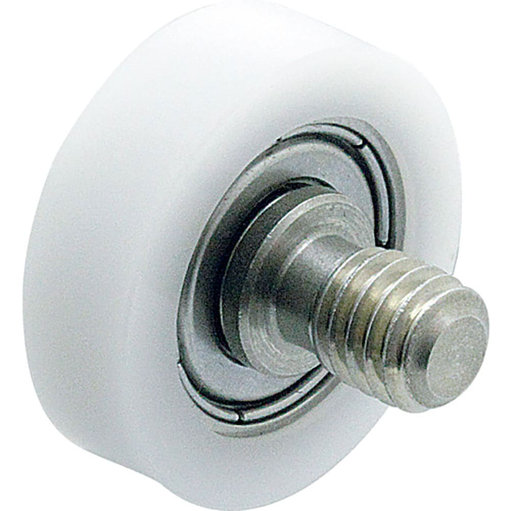 イマオ　樹脂製ガイドローラー（Ｆ型）　ＧＲＬ１３Ｍ４Ｐ－Ｆ－ＳＵＳ＿