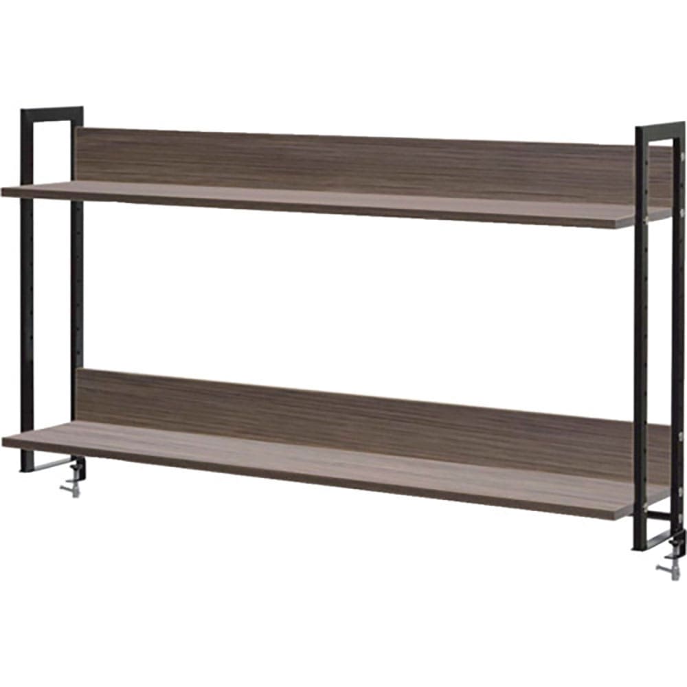 アールエフヤマカワ　ワークデスク２上置ハイシェルフＷ１４００　ウォルナット２　ＧＺＵＳＲＨ２－１４＿