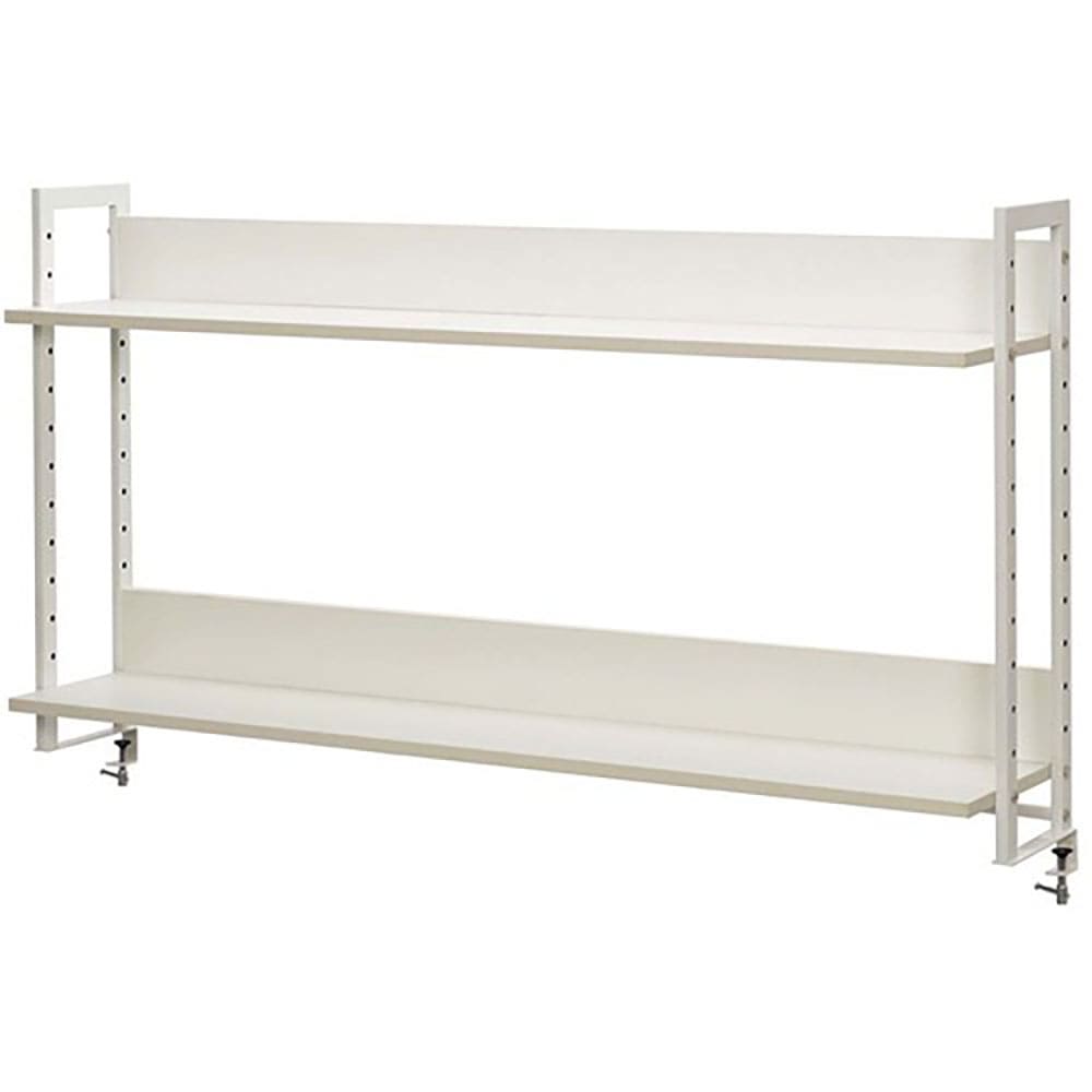 アールエフヤマカワ　ワークデスク２上置ハイシェルフＷ１４００　ホワイト　　ＧＺＵＳＲＨ２－１４００＿