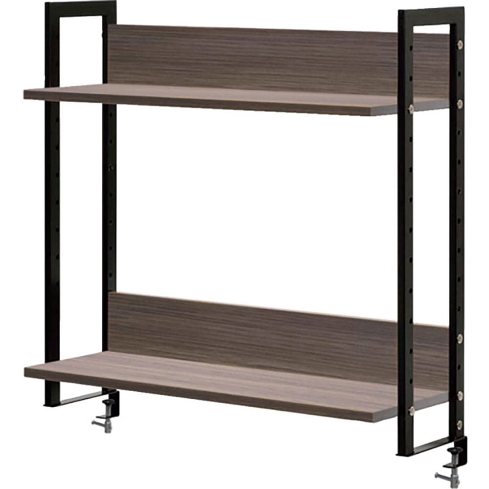 アールエフヤマカワ　ワークデスク２上置ハイシェルフＷ８００　ウォルナット２　ＧＺＵＳＲＨ２－８００＿