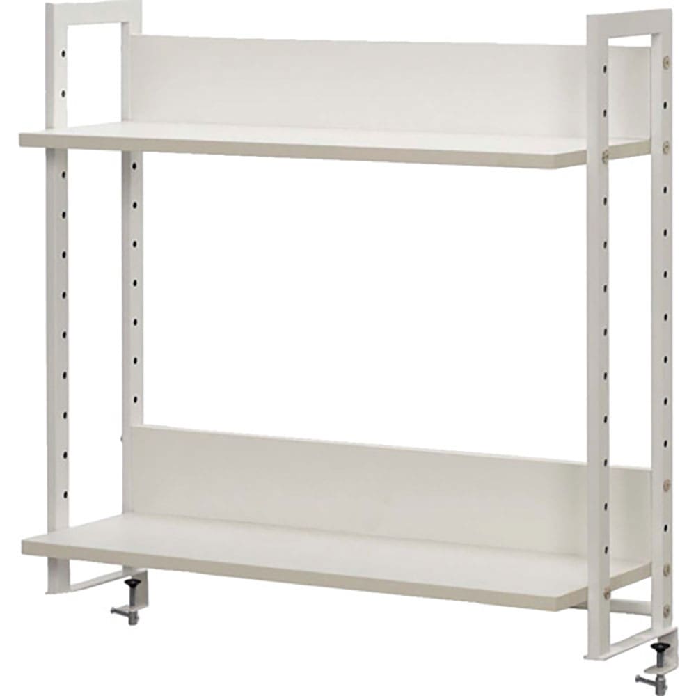 アールエフヤマカワ　ワークデスク２上置ハイシェルフＷ８００　ホワイト　ＧＺＵＳＲＨ２－８００ＷＨ＿