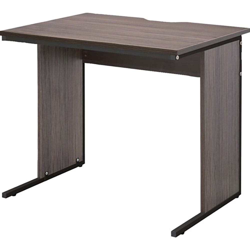 アールエフヤマカワ　ワークデスク２　Ｗ８００×Ｄ６００　ウォルナット２　ＧＺＷＤ２－０８６０ＤＭ２＿