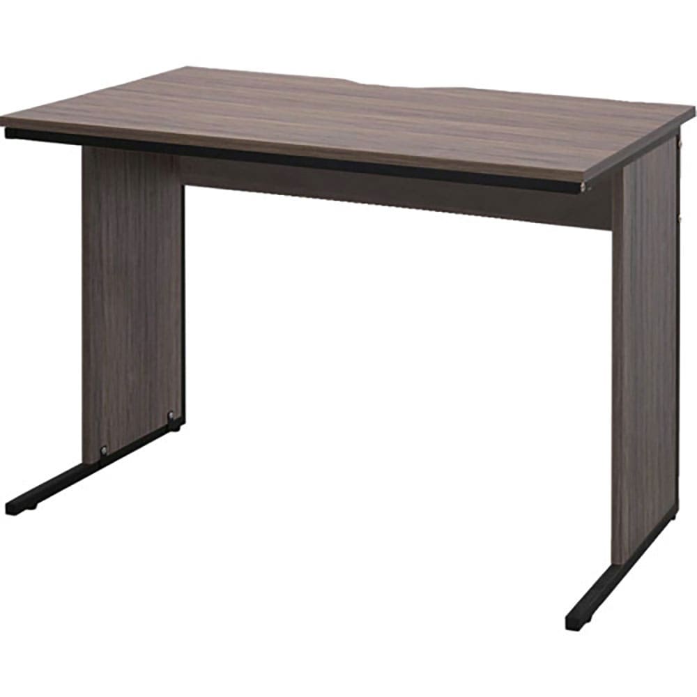 アールエフヤマカワ　ワークデスク２　Ｗ１０００×Ｄ６００　ウォルナット２　ＧＺＷＤ２－１０６０ＤＭ＿