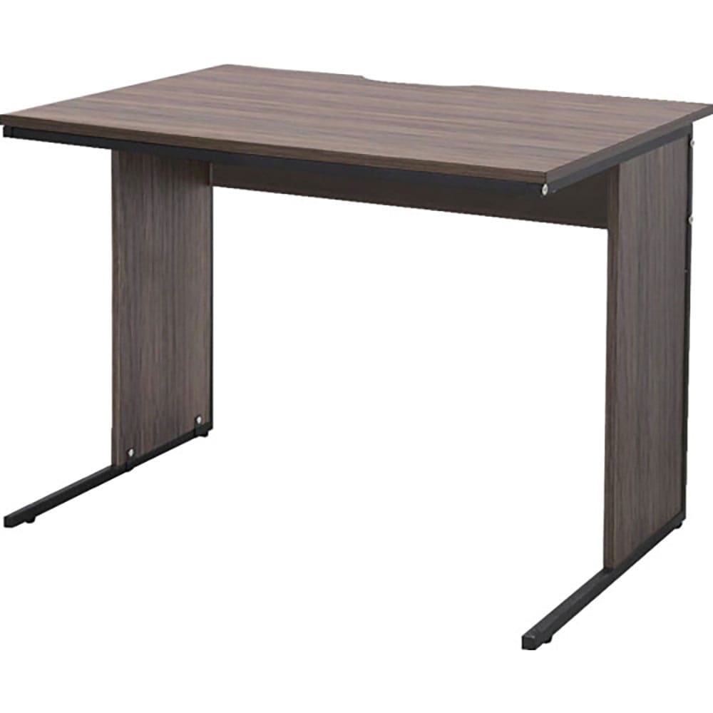 アールエフヤマカワ　ワークデスク２　Ｗ１０００×Ｄ７００　ウォルナット２　ＧＺＷＤ２－１０７０ＤＭ＿