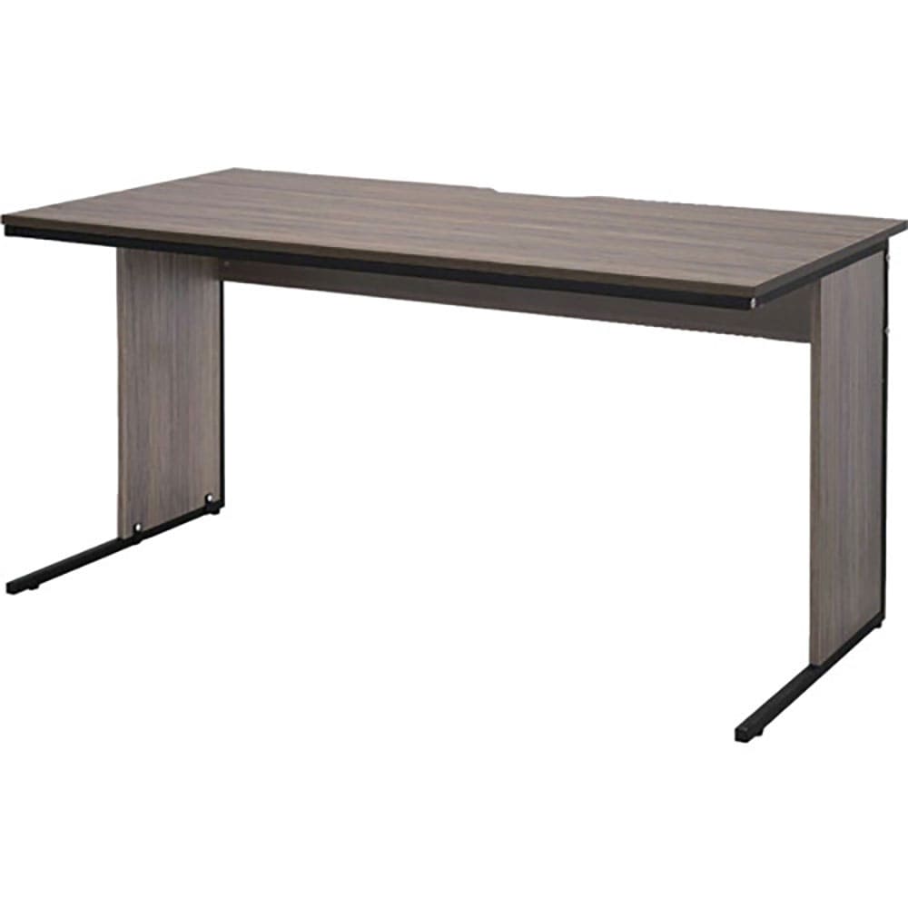 アールエフヤマカワ　ワークデスク２　Ｗ１４００×Ｄ７００　ウォルナット２　ＧＺＷＤ２－１４７０ＤＭ＿