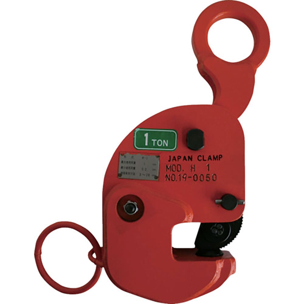 日本クランプ　横つり専用クランプ　１ｔ　Ｈ－１　　（アンゼンロックツキ）＿