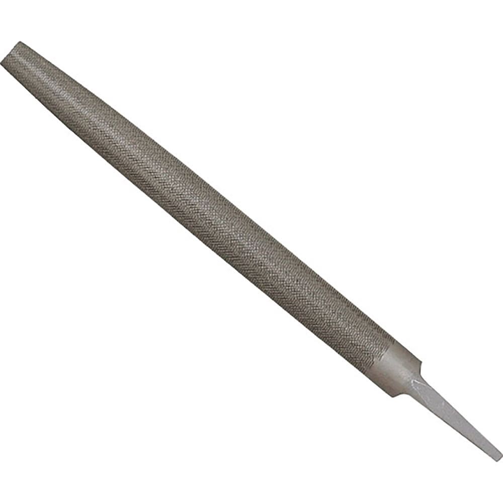 ツボサン　ステンレスヤスリ　半丸　１５０ｍｍ　ＨＡ１５００５＿