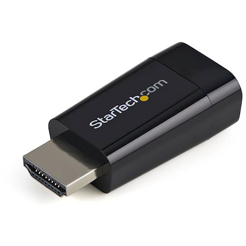 ＳｔａｒＴｅｃｈ　ディスプレイアダプター／ＨＤＭＩ　－　ＶＧＡ／１０８０ｐ／小型／オーディオなし　＿