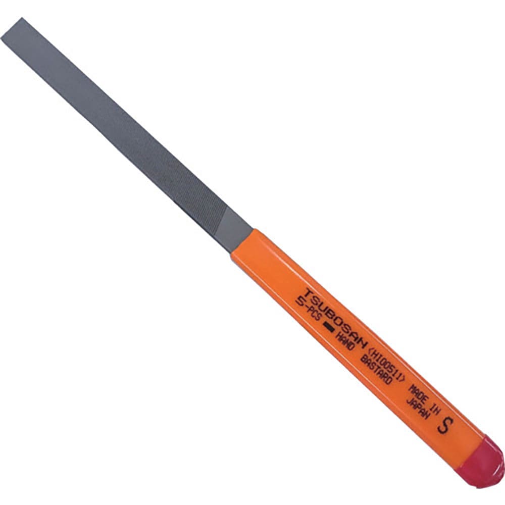 ツボサン　単目ヤスリ　５本組　平　荒目　ＨＩ００５１１＿