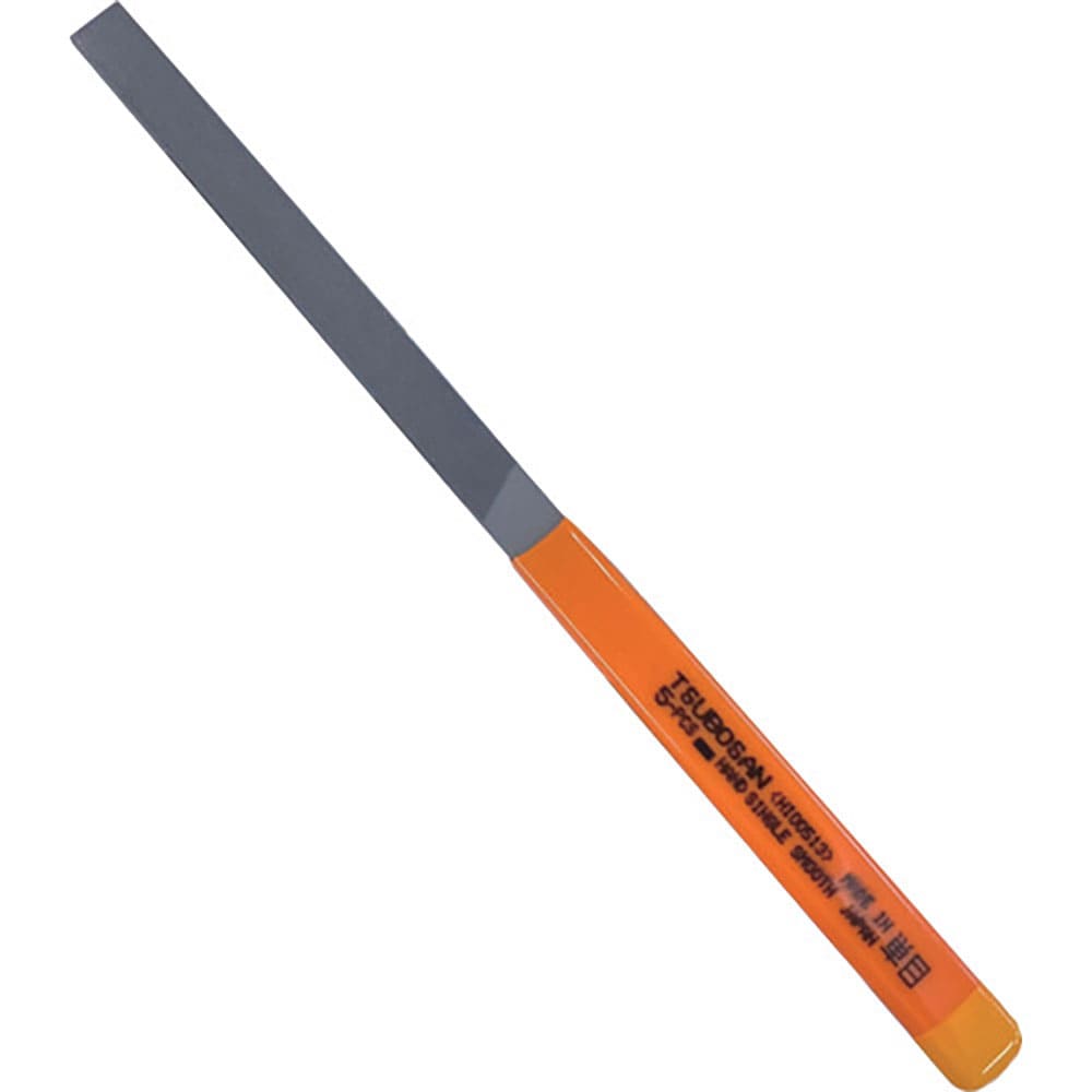 ツボサン　単目ヤスリ　８本組　平　細目　ＨＩ００８１３＿