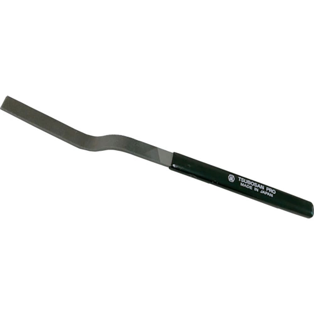 ツボサン　プロヤスリ　クランク型　１０本組サイズ　平　中目　ＨＩＣ１０－０２＿