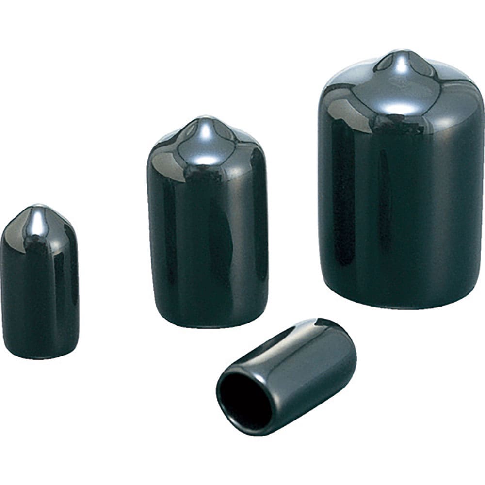 ＩＷＡＴＡ　保護キャップ　四角　（１０個入）　黒　ＨＬＨＰ１２０－Ｐ＿