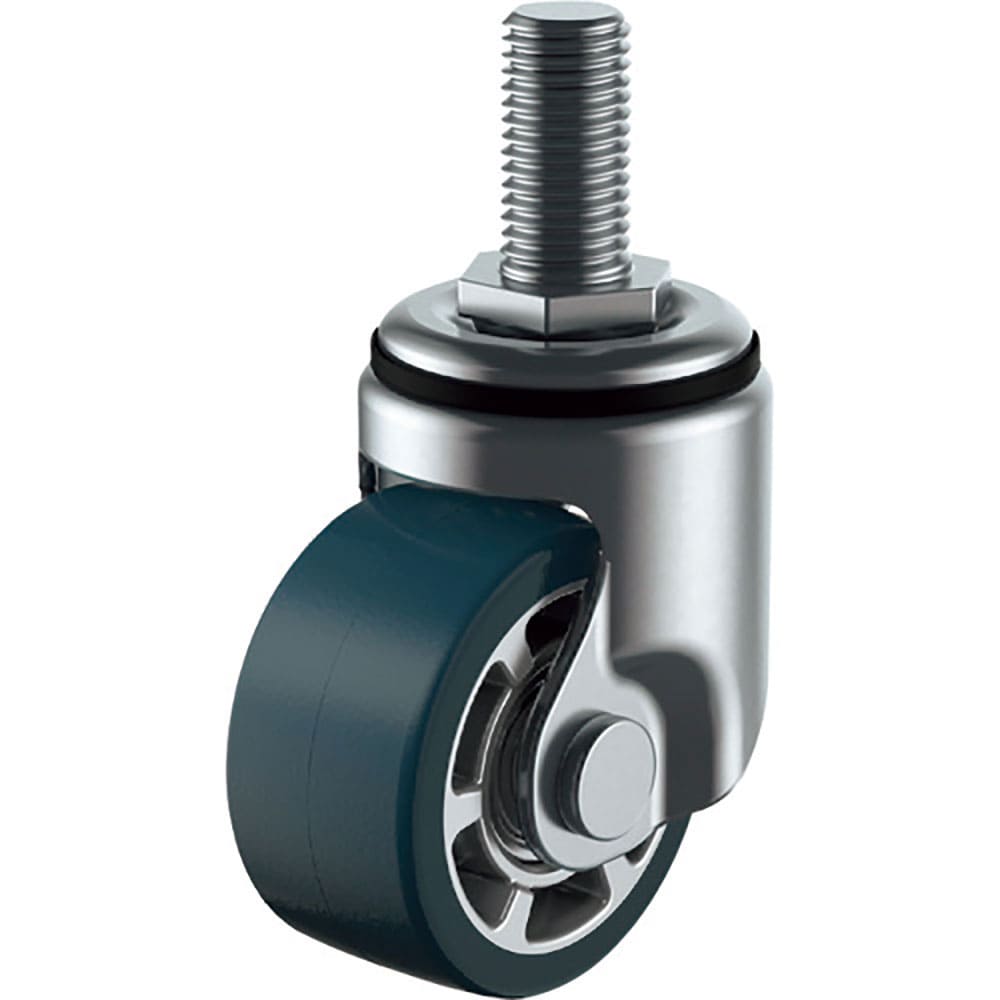 ユーエイ　ねじ込み式　自在　低床キャスター　ウレタン　車輪径６５ｍｍ　　Ｈタイプ　ＨＴ型　ネジ寸法＿