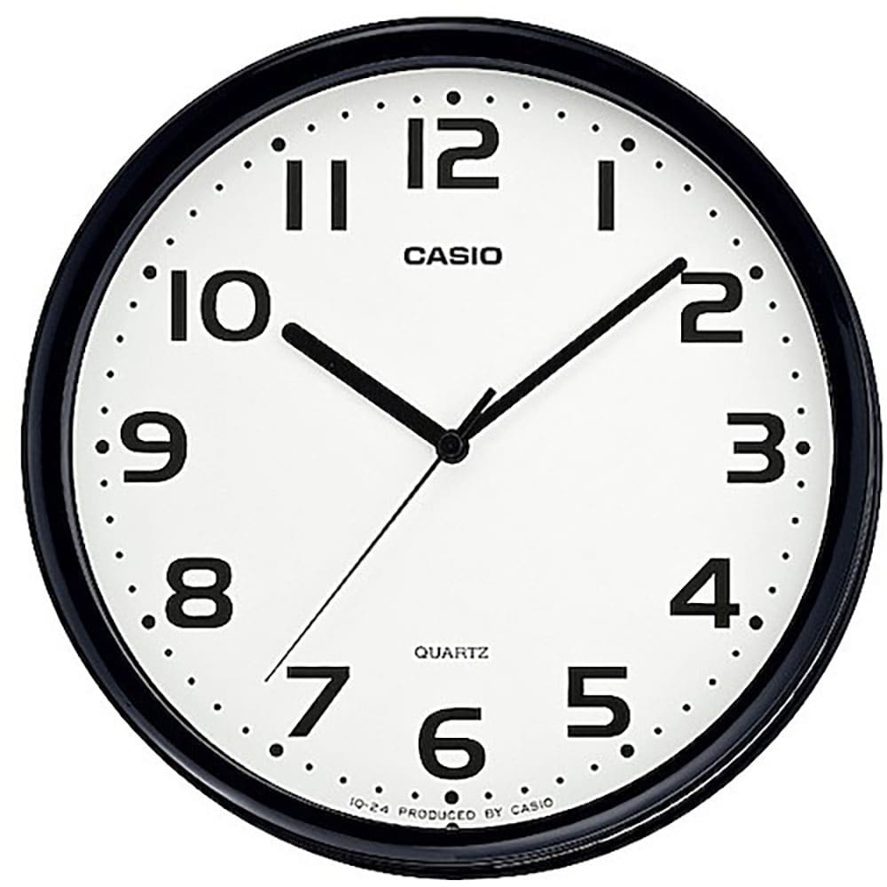カシオ　カシオ掛時計（クオーツ）　ＩＱ－２４－１ＪＦ＿