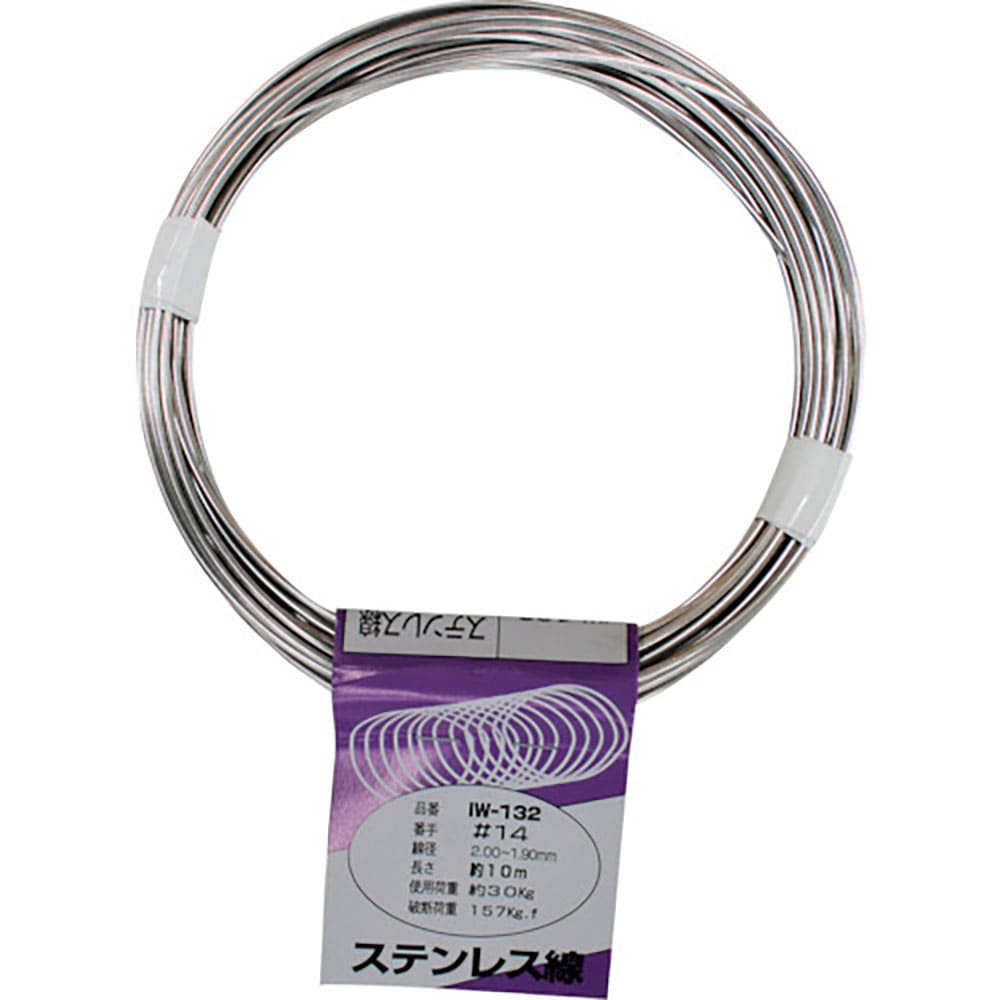 ＷＡＫＩ　ステンレス線　ＩＷ－１３２　＃１４Ｘ１０Ｍ　ＩＷ－１３２＿