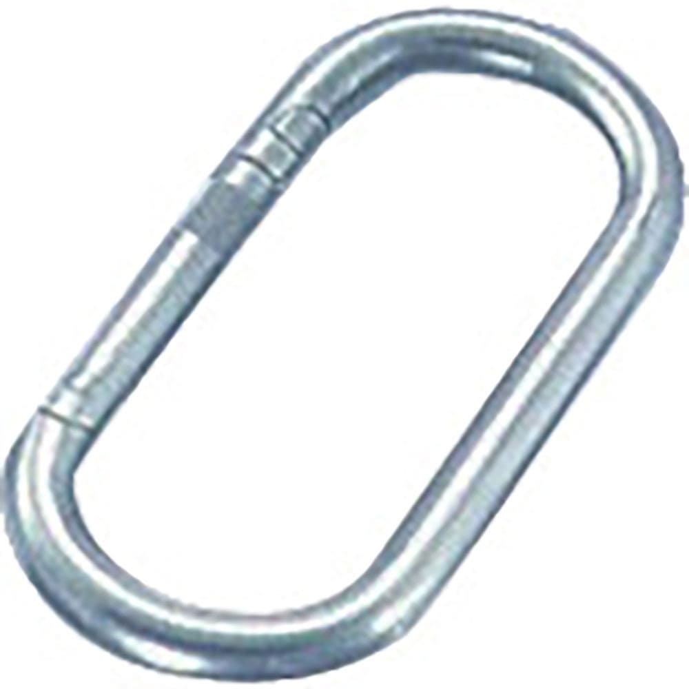 水本　ステンレス　カラビナ（環なし）　線径１０ｍｍ長さ９０ｍｍ　Ｋ－１＿