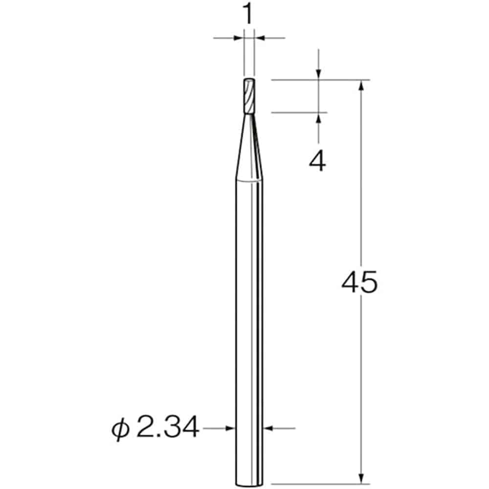 リューター　精密加工用超硬カッターＫ１２１０　Ｋ１２１０＿