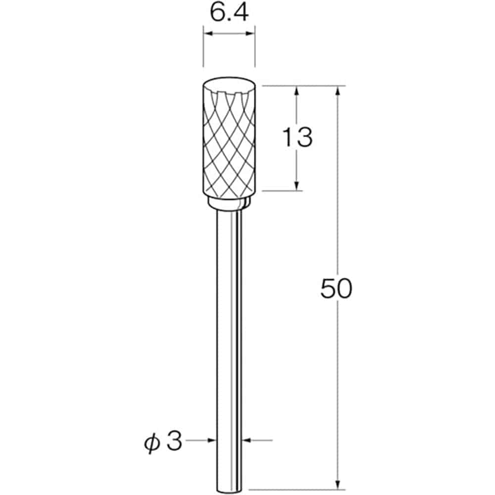リューター　チタンアルミナコーティング超硬カッター　Ｋ８００８＿