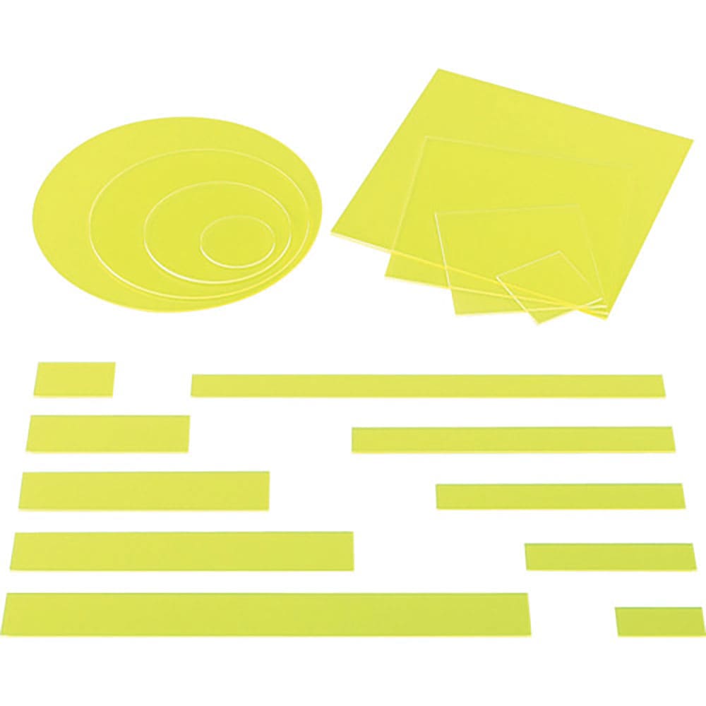 光　アクリル長方形　蛍光グリーン　１５０×３０×２ｍｍ　ＫＡ－１５３３＿