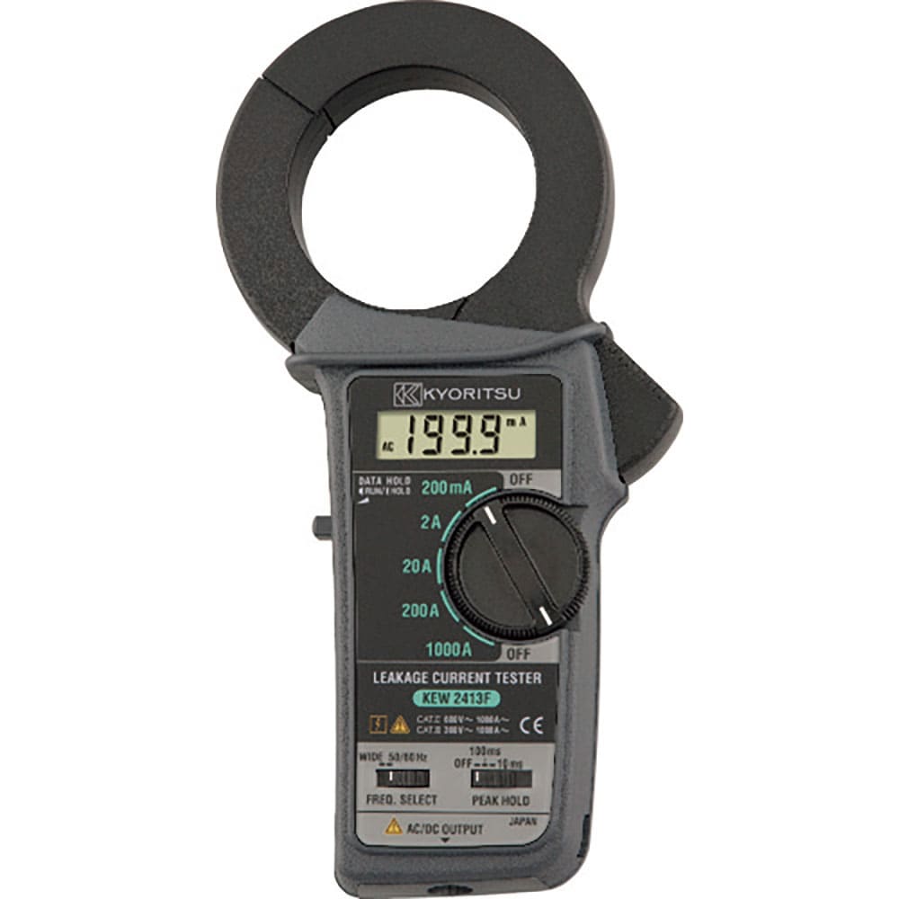 ＫＹＯＲＩＴＳＵ　漏れ電流・負荷電流測定用クランプメータ　ＫＥＷ２４１３Ｆ＿