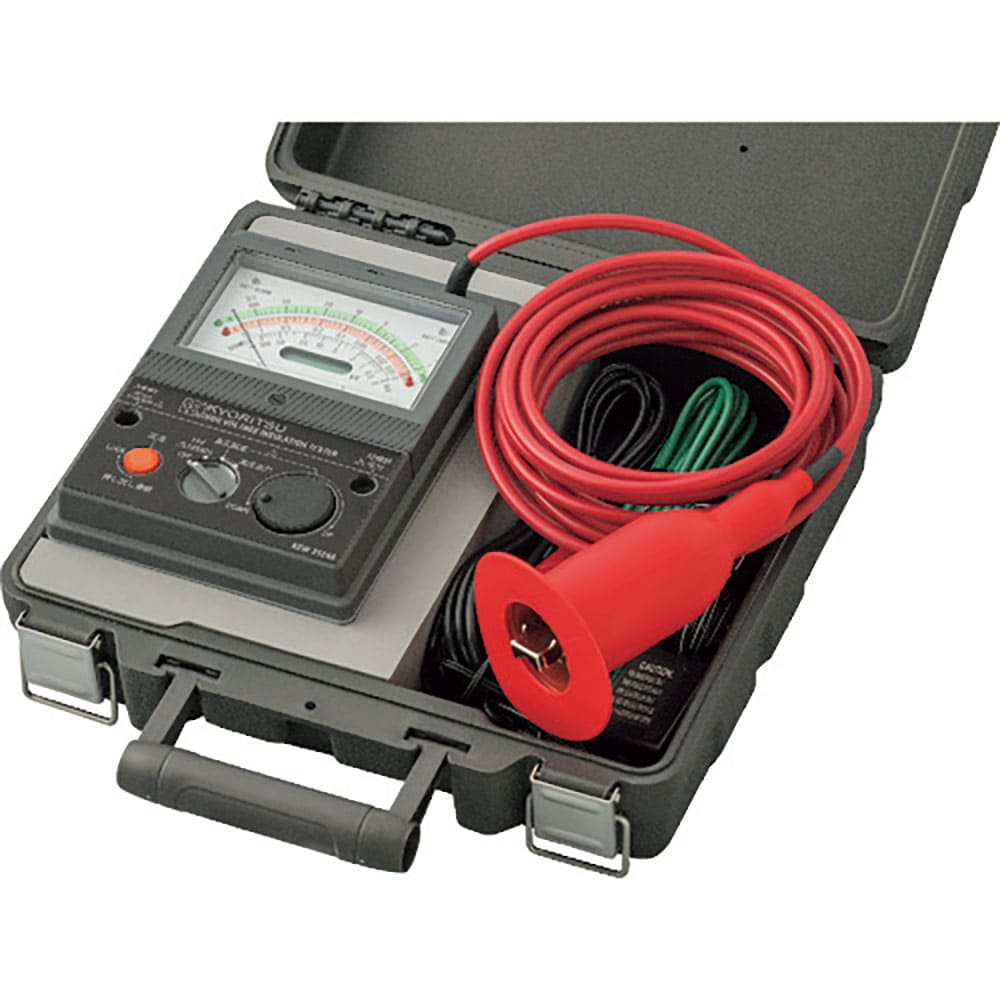 ＫＹＯＲＩＴＳＵ　アナログ絶縁抵抗計（高圧）　ＫＥＷ３１２４Ａ＿