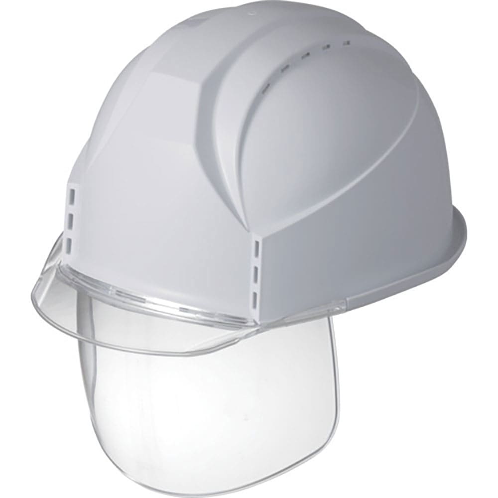 スミハット　ＫＫＣ３Ｓ型　帽体（スノーホワイト）・バイザー（クリア）・シールド付き　ＫＫＣ３Ｓ－Ｂ＿