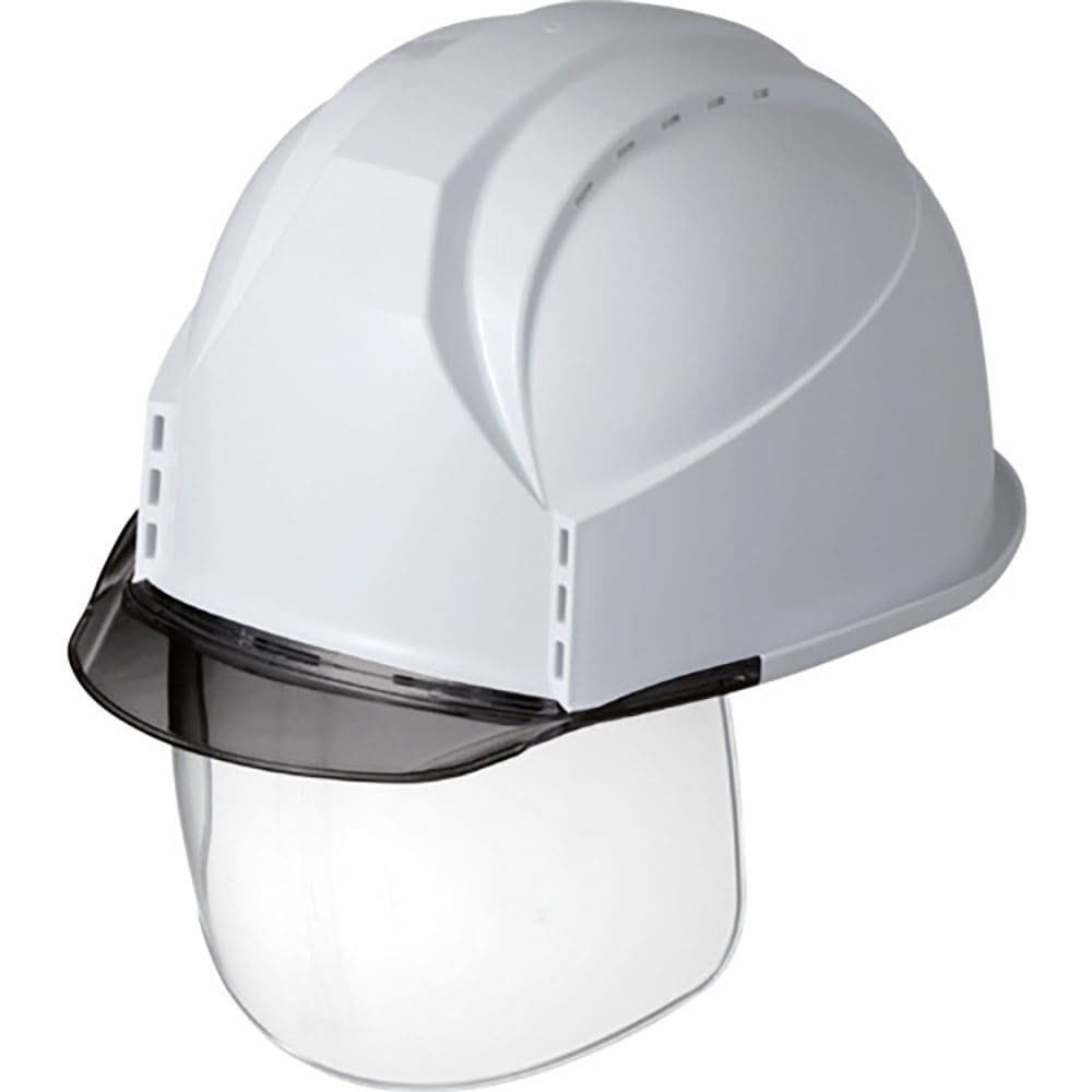 スミハット　ＫＫＣ３Ｓ型　帽体（スノーホワイト）・バイザー（グレースモーク）・シールド付き　ＫＫＣ＿