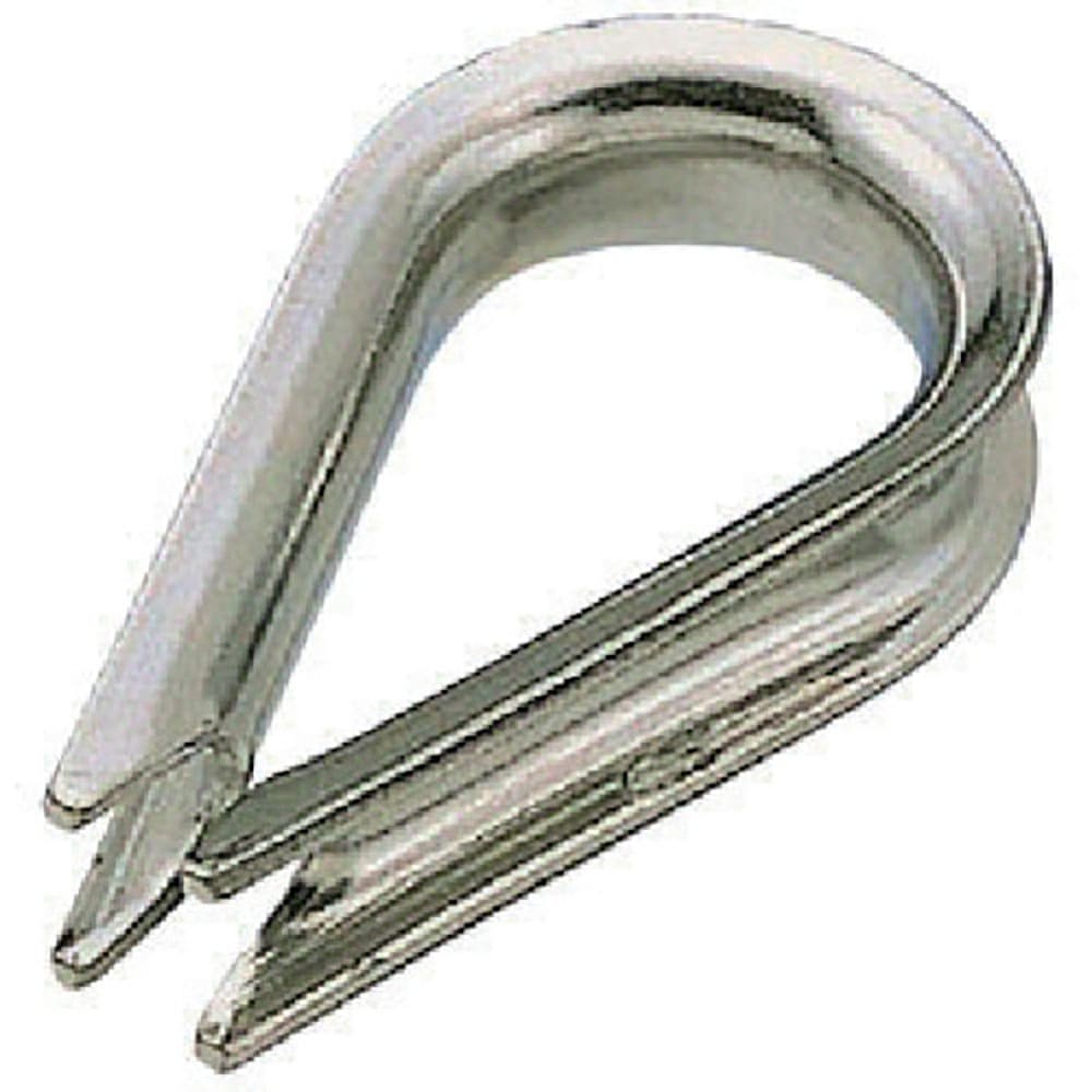 水本　フック　ステンレス　板シンブル　使用ロープ径８～１０ｍｍ　ＫＲＮ－８－１０＿