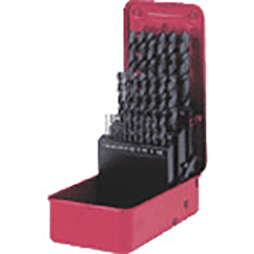 三菱Ｋ　ＫＳＤＳＥＴ　ステンレス用　コバルトハイスドリルセット（スチールケース　２５本入）　ＫＳＤ＿