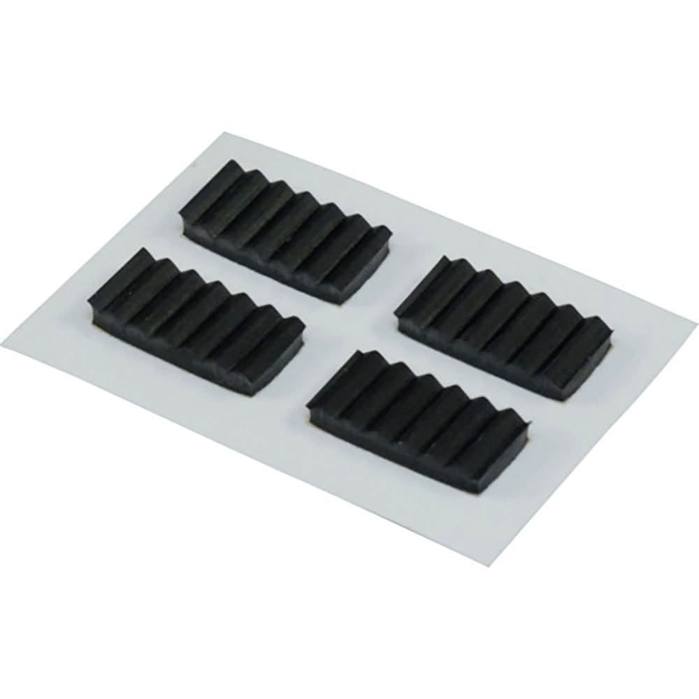 光　波ゴムクッション黒３×１０×２０ｍｍ　ＫＷＲ１２－１＿