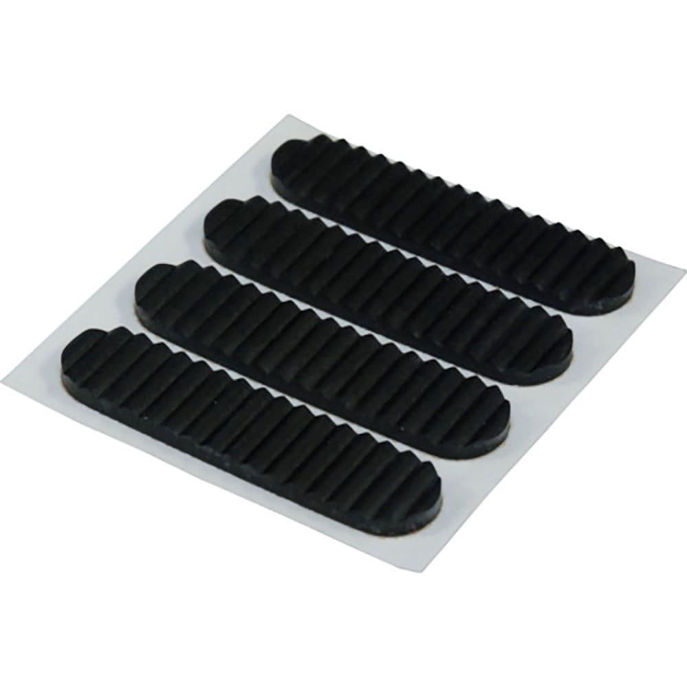 光　波ゴムクッション黒３×１３×５５ｍｍ　ＫＷＲ５１－１＿