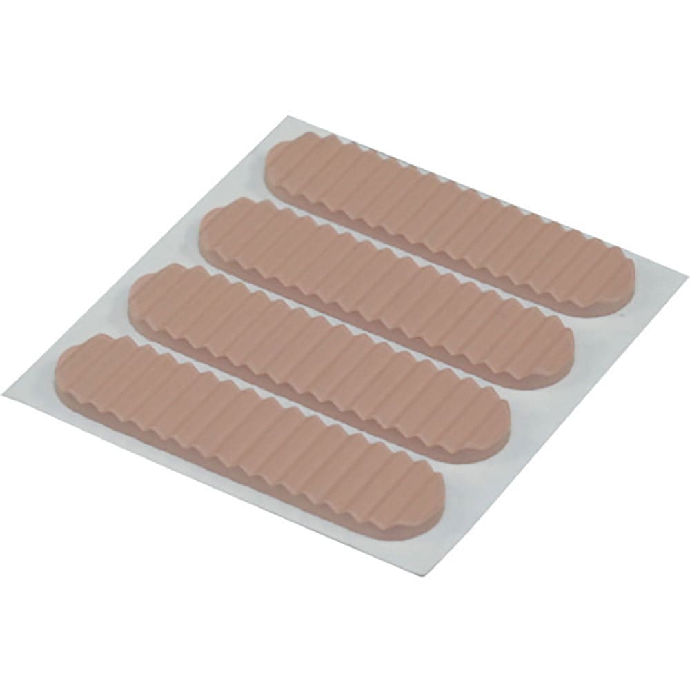 光　波ゴムクッション茶３×１３×５５ｍｍ　ＫＷＲ５１－２＿