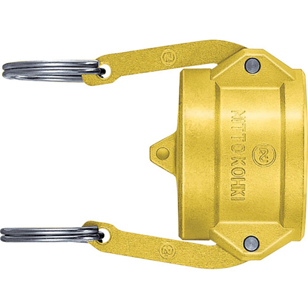 日東　レバーロックカプラ（プラグ用キャップ）　銅合金　相手側取付サイズ２インチ（０３２３３）　Ｌ－＿