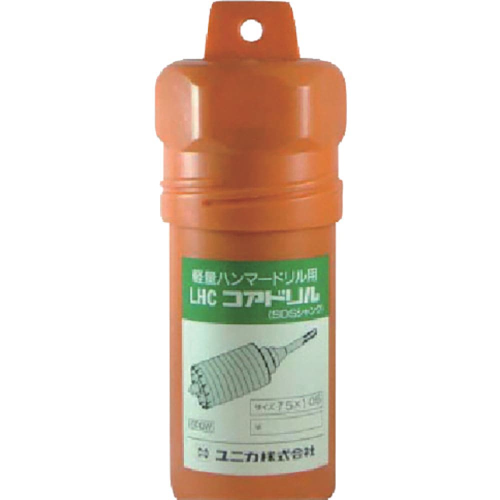 ＵＮＩＫＡ　軽量ハンマードリル用コアドリル　３８ｍｍ　ＬＨＣ－３８Ｓ＿