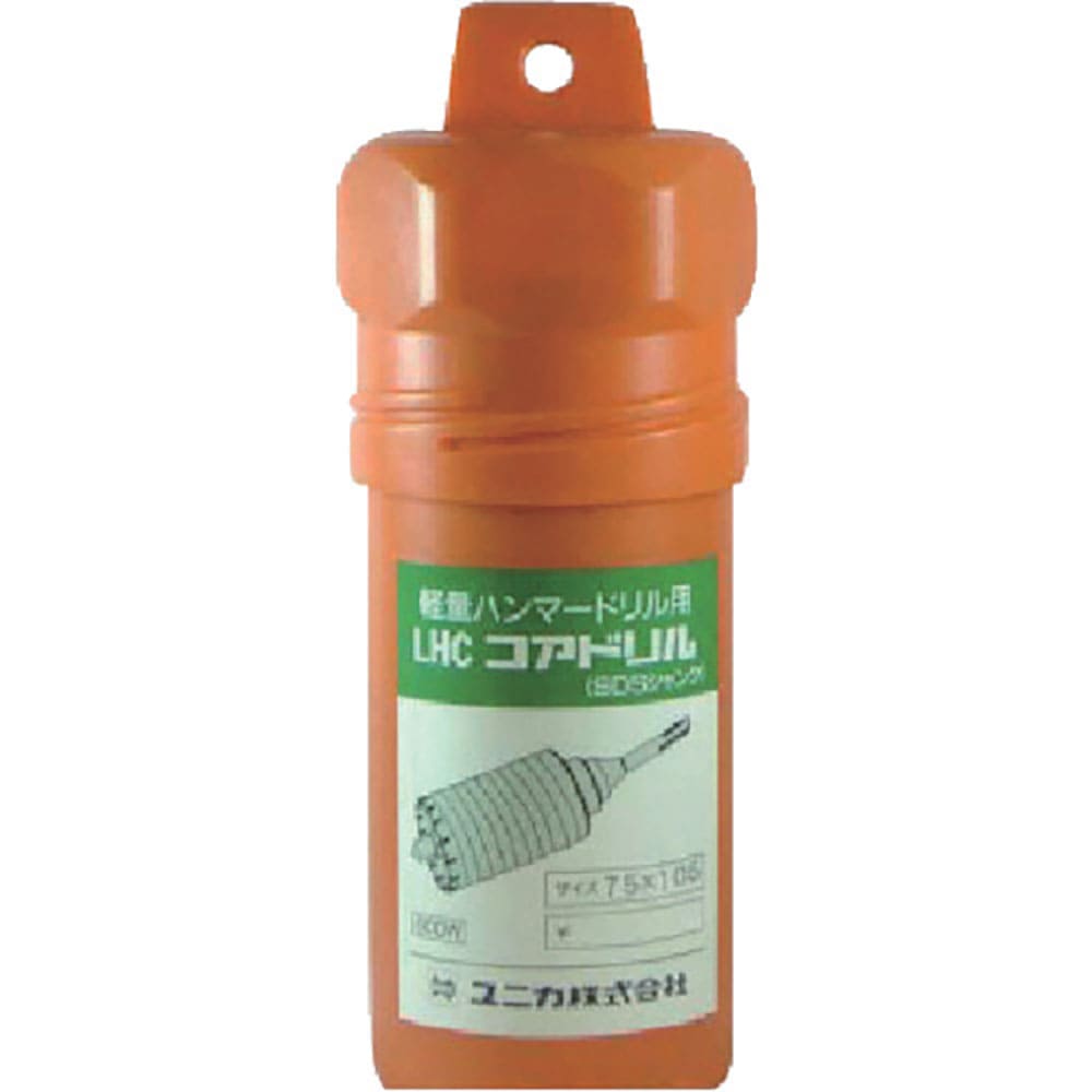 ＵＮＩＫＡ　軽量ハンマードリル用コアドリル　６０ｍｍ　ＬＨＣ－６０Ｓ＿